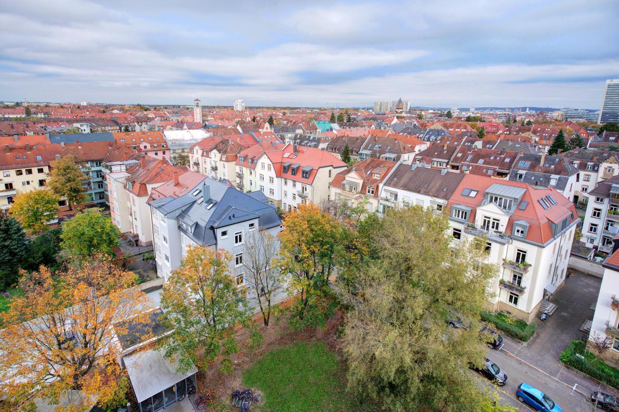 Blick Ueber Karlsruhe - Ferienwohnung Panorama Exterior foto