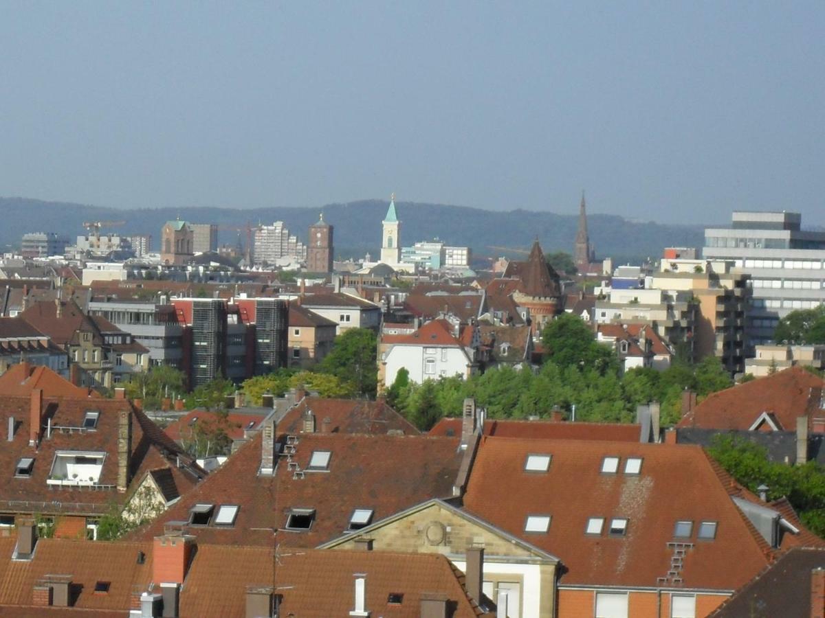 Blick Ueber Karlsruhe - Ferienwohnung Panorama Exterior foto