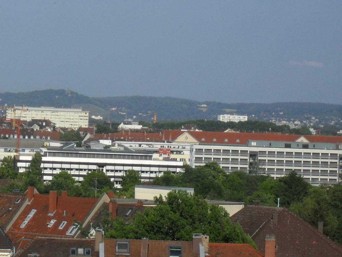 Blick Ueber Karlsruhe - Ferienwohnung Panorama Exterior foto